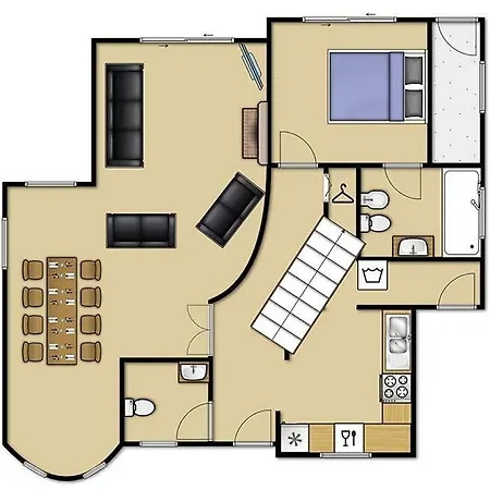 Sleeps 8 With Pool Air Con And Wifi 빌라